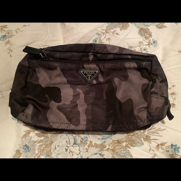 Prada Other - Prada Camouflage Tessuto Toiletry Bag